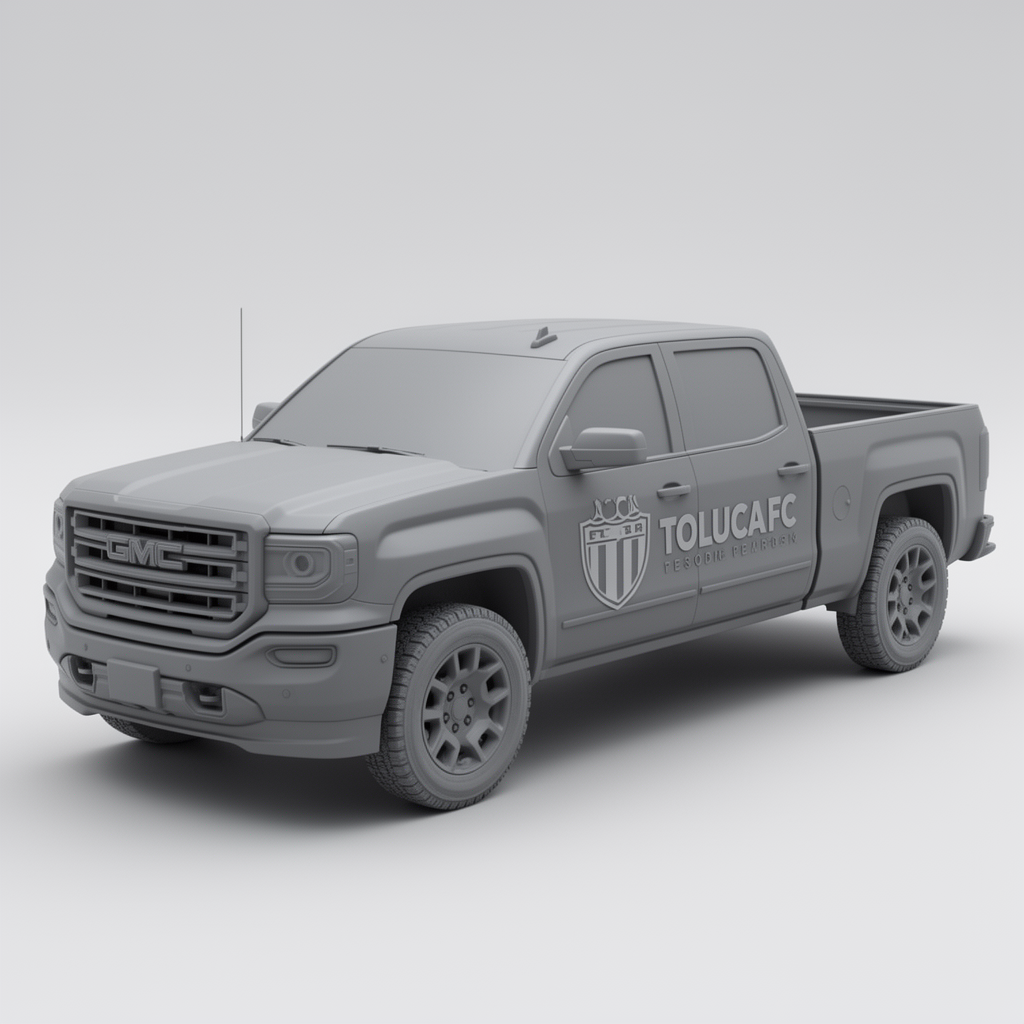 GMC Truck Toluca Figurine free 3D printable STL