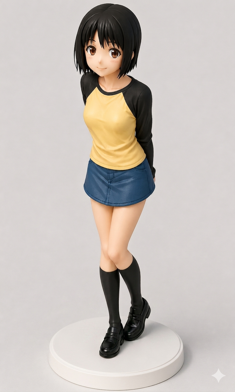 Ai Hayasaka Figurine free 3D printable STL