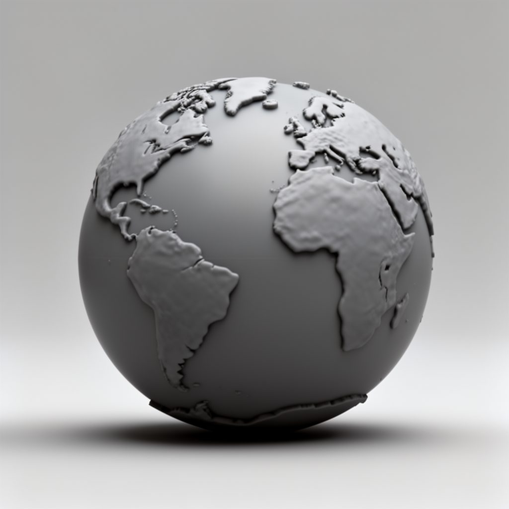 Planet Erde Model free 3D printable STL