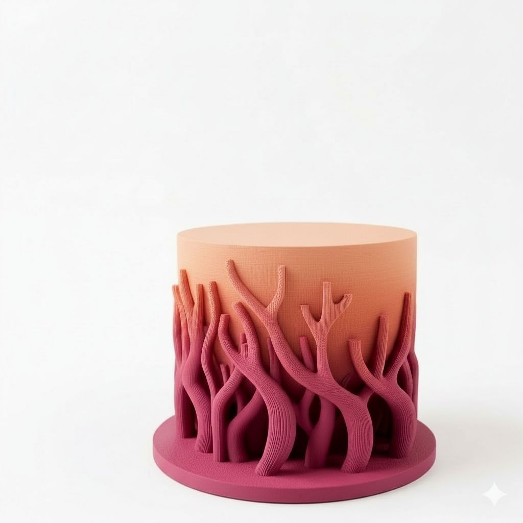 Abstract Coral Sculpture free 3D printable STL