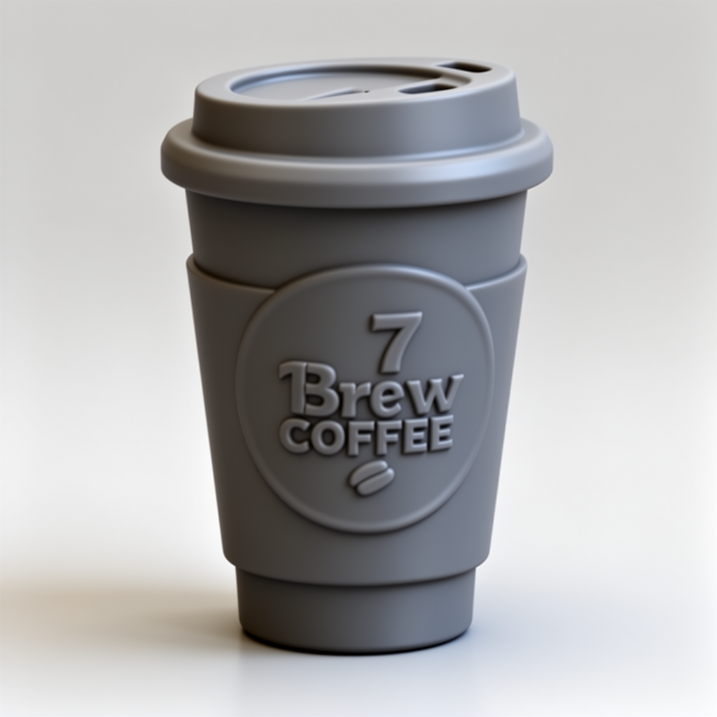 7 Brew Coffee Maker Model free 3D printable STL