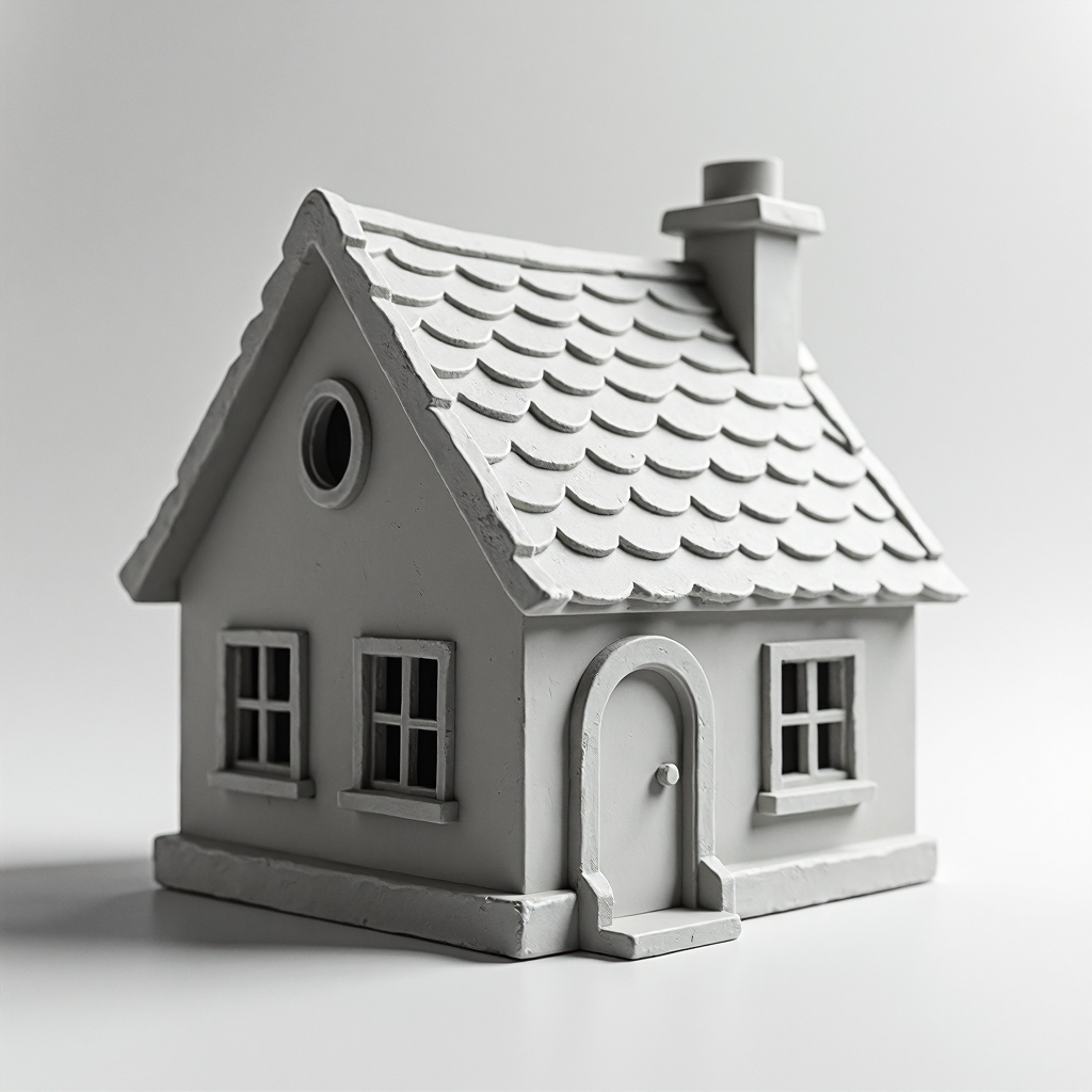 Cottage House Model free 3D printable STL