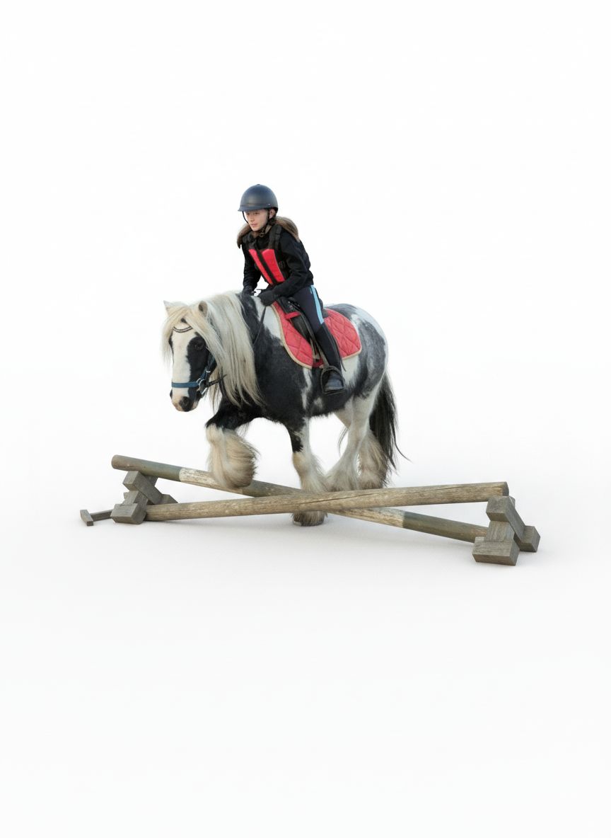 Gypsy Vanner Pony Figurine free 3D printable STL