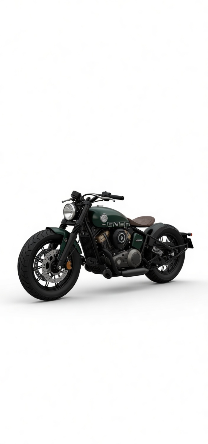 Enos Custom Motorcycle Model free 3D printable STL