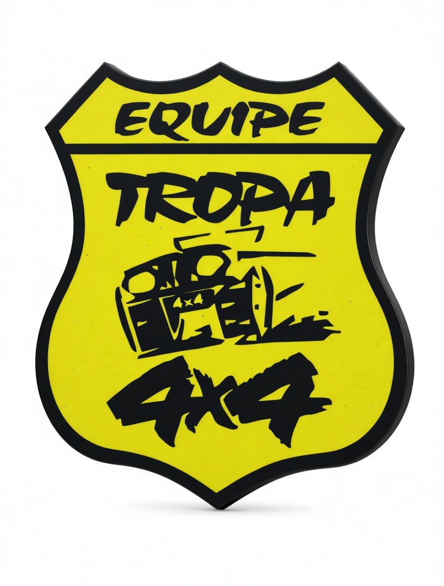 Equipe Tropa 4x4 Shield free 3D printable STL