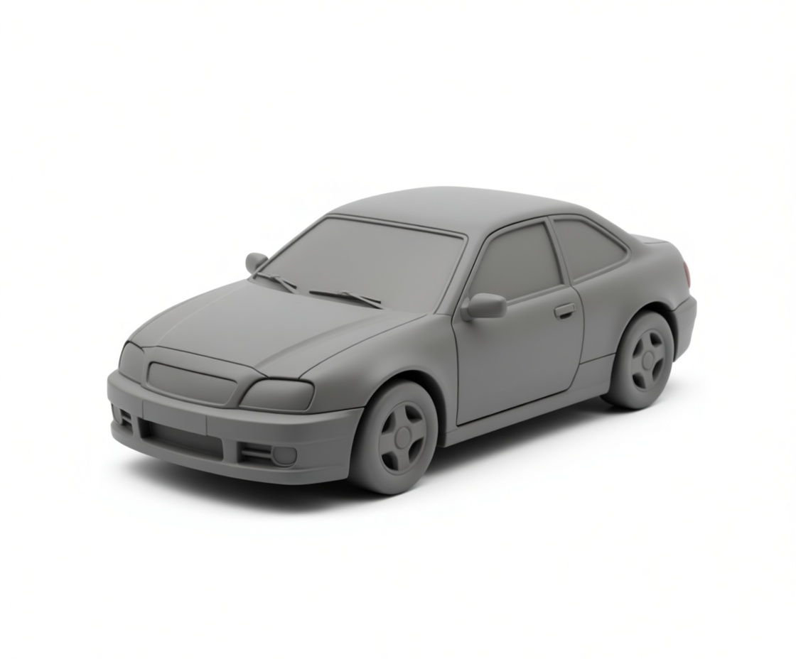 Toyota Corolla AE101 Model free 3D printable STL