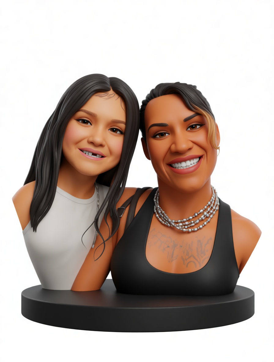 Smiling Women Bust - Free 3D Printable STL File