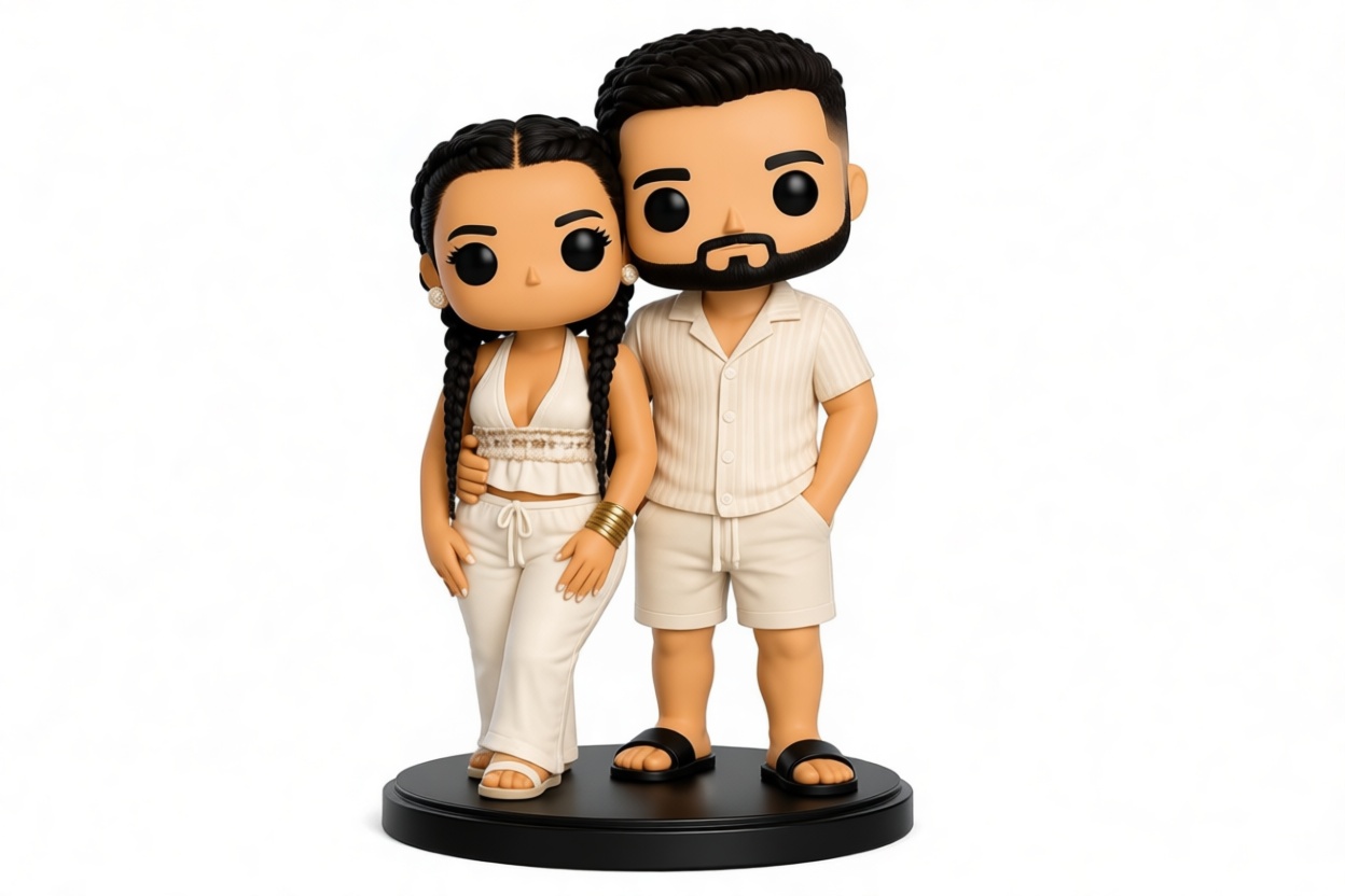 Custom Couple Figurine free 3D printable STL
