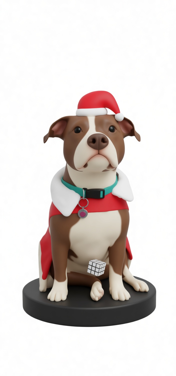 Staffordshire Bull Terrier Figurine free 3D printable STL
