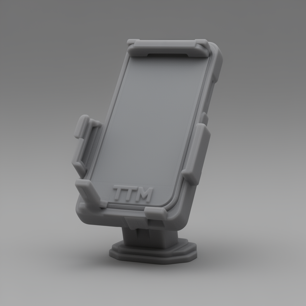 TTM Phone Holder Stand free 3D printable STL