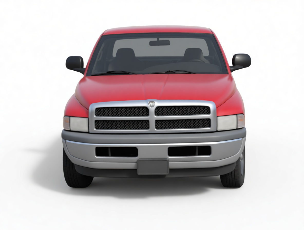 Dodge Ram Pickup Model free 3D printable STL