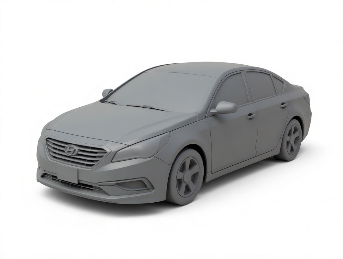 Hyundai Sonata Sedan Model free 3D printable STL