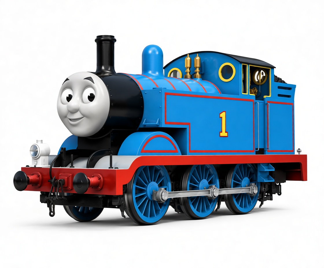 Thomas Locomotive Model free 3D printable STL