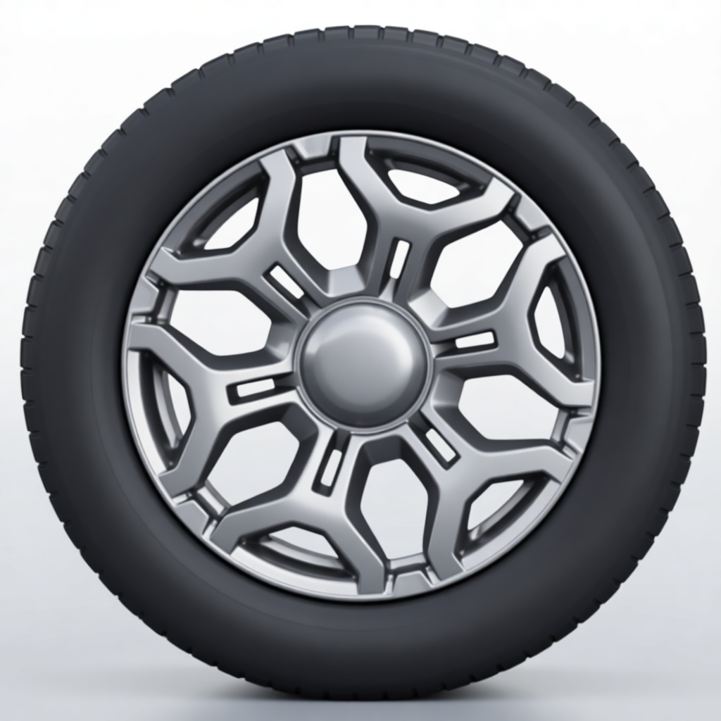 Car Alloy Wheel Model free 3D printable STL