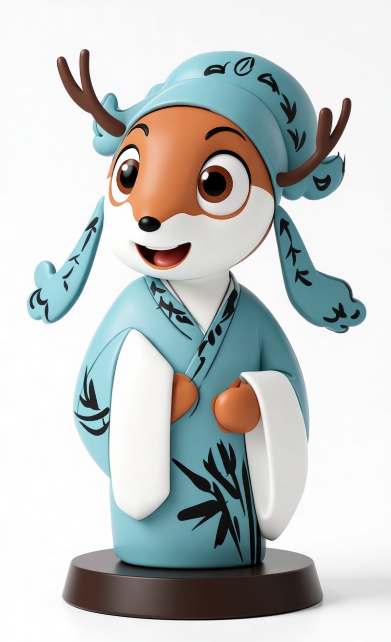 Cartoon Fox Figurine free 3D printable STL