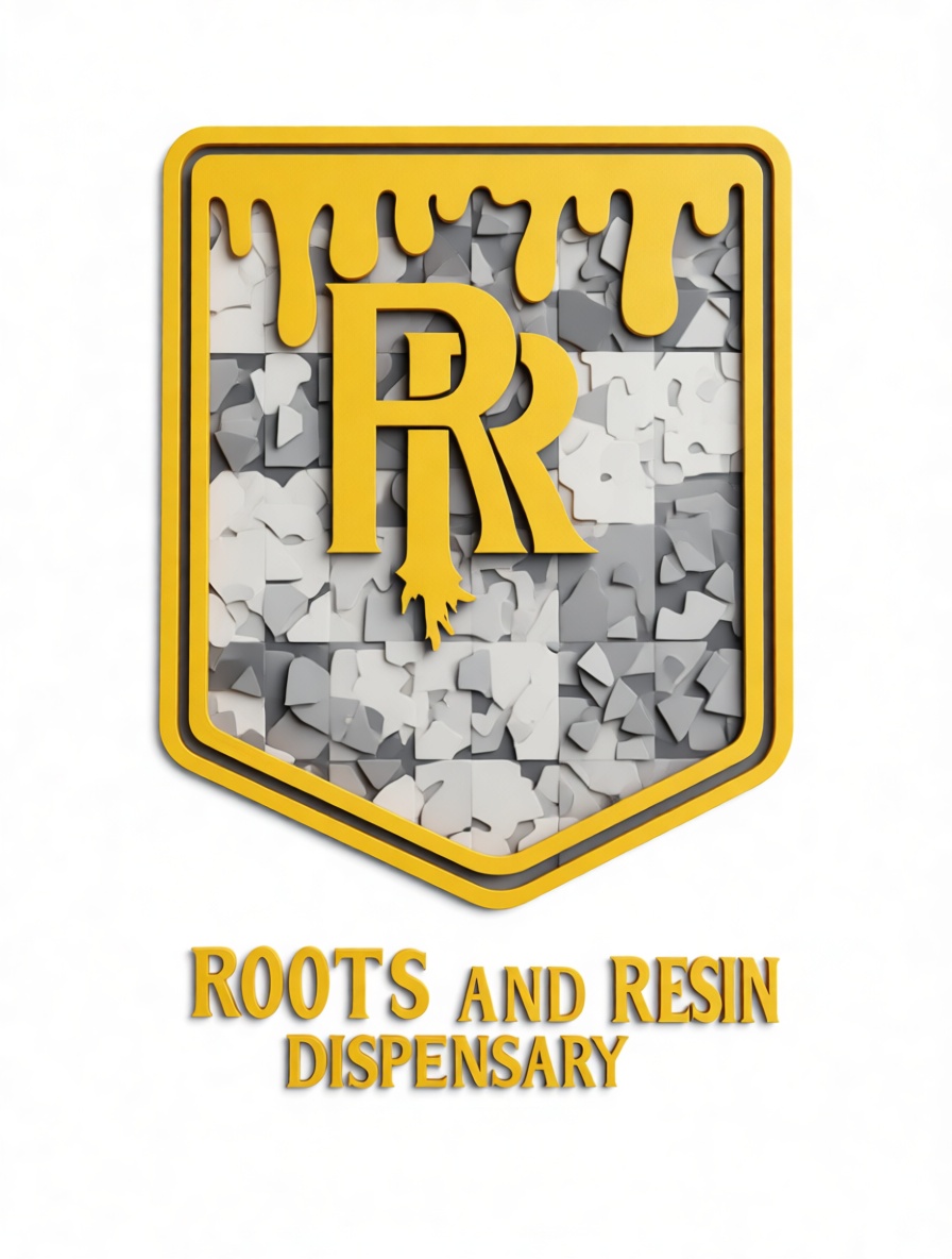 Roots and Resin Logo free 3D printable STL