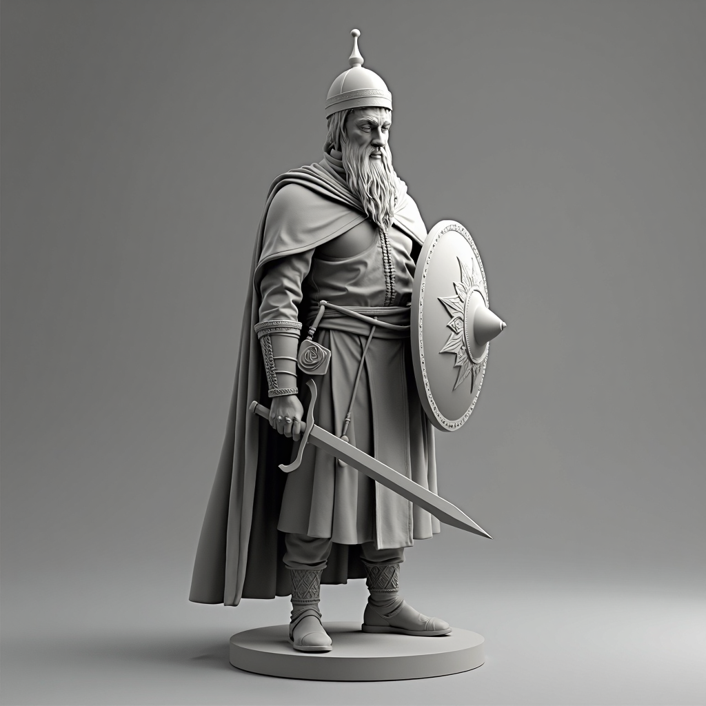 Ottoman Janissary Figurine free 3D printable STL