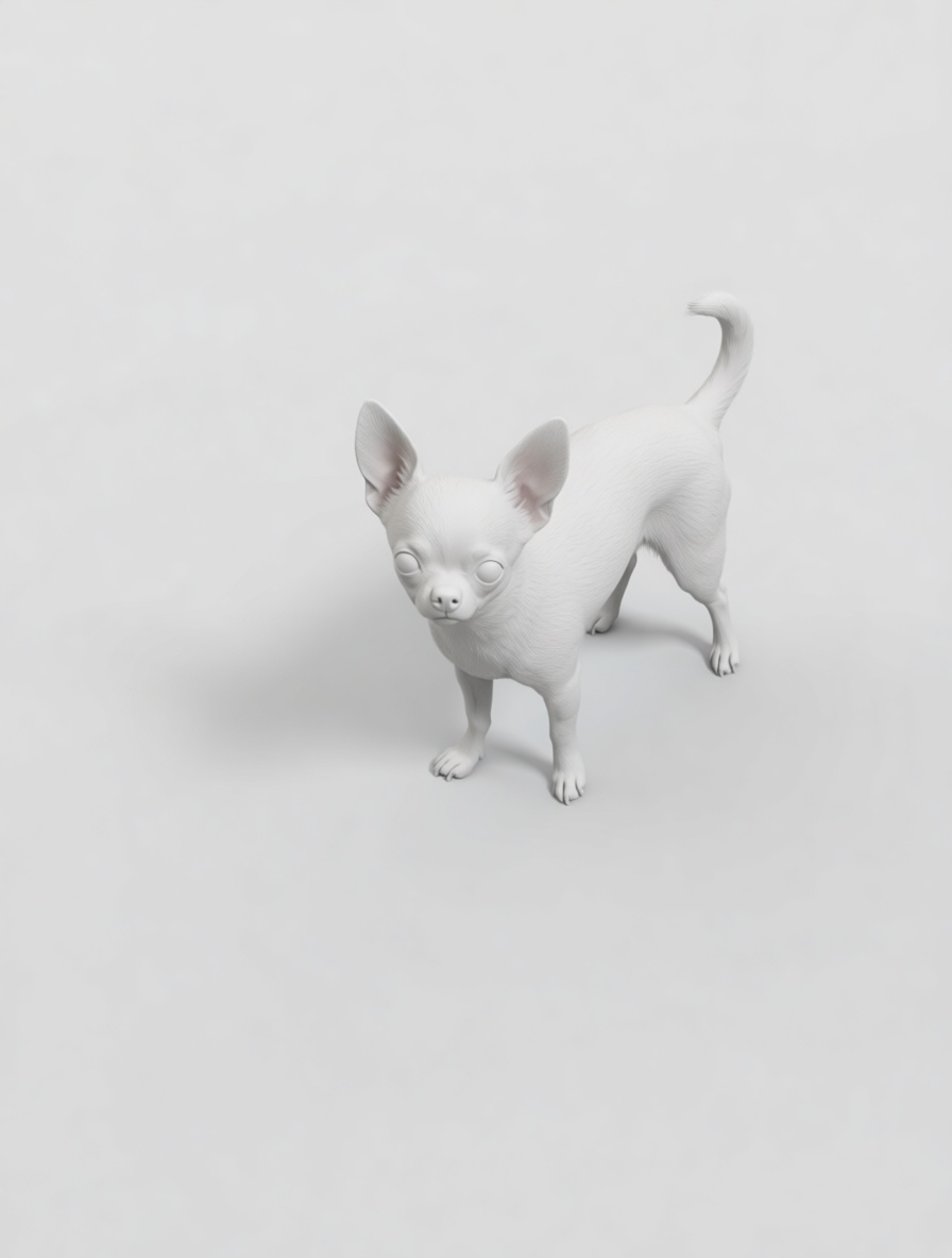 Chihuahua Dog Figurine free 3D printable STL