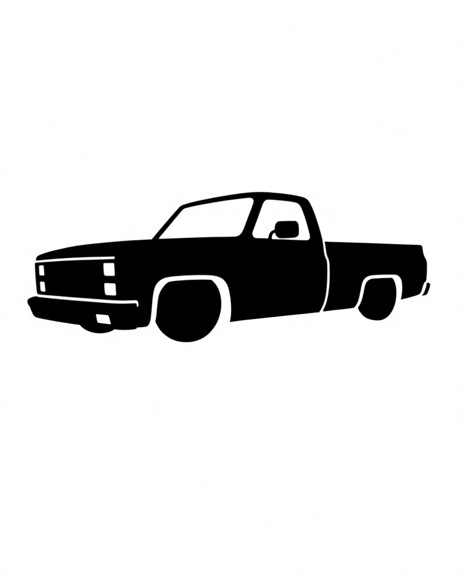 Chevrolet C10 Pickup Model free 3D printable STL