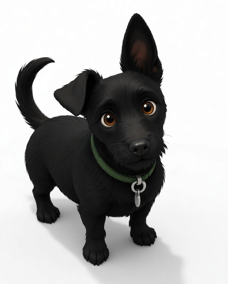 Scottish Terrier Figurine free 3D printable STL
