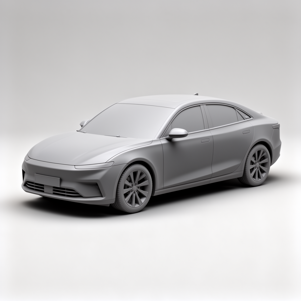 Zero跑 B01 Sedan Model free 3D printable STL