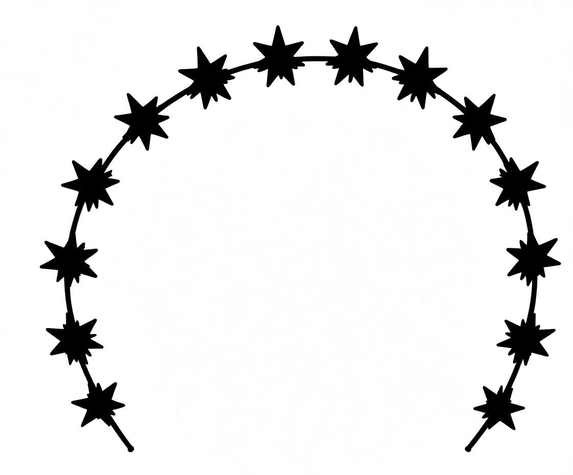 Mughal Star Chain Model free 3D printable STL