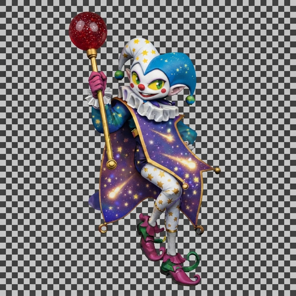 Jester Elf Figurine free 3D printable STL