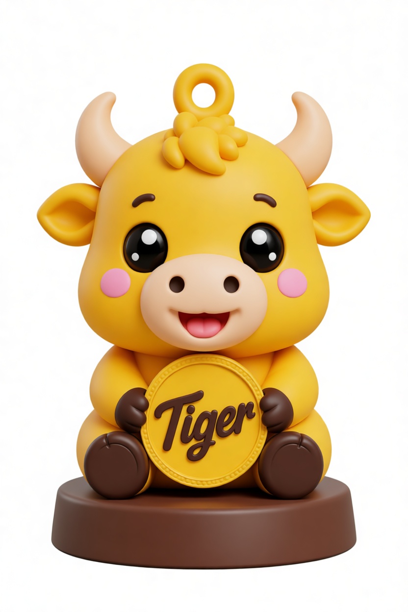 Lucky Ox Figurine free 3D printable STL