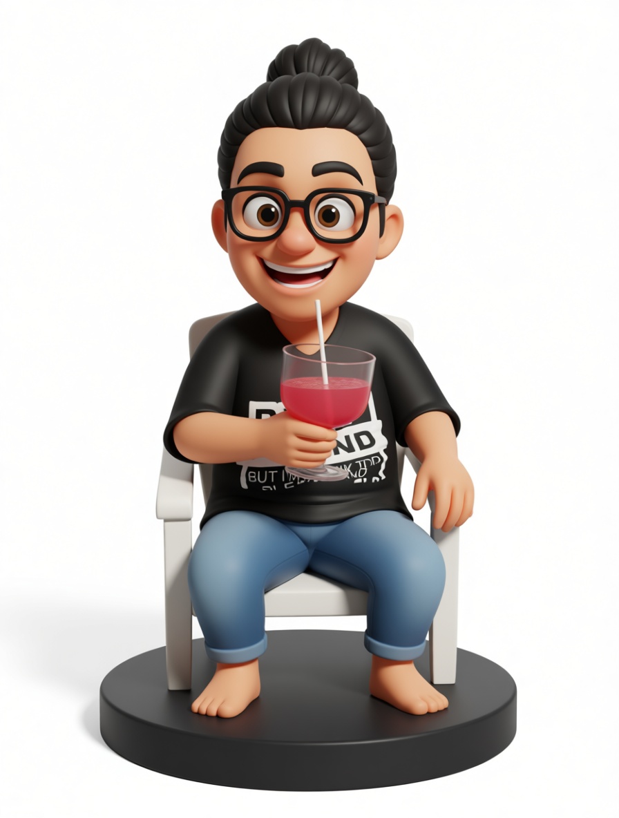 Happy Woman Figurine free 3D printable STL