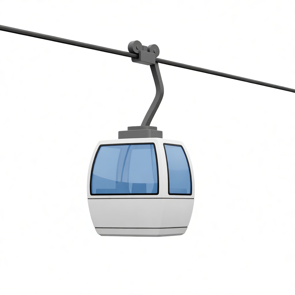 Cable Car Cabin Model free 3D printable STL