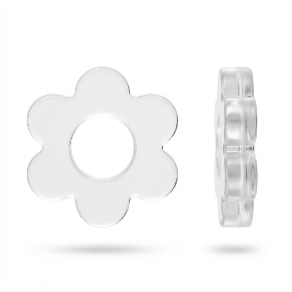 Flower-Shaped Washer free 3D printable STL