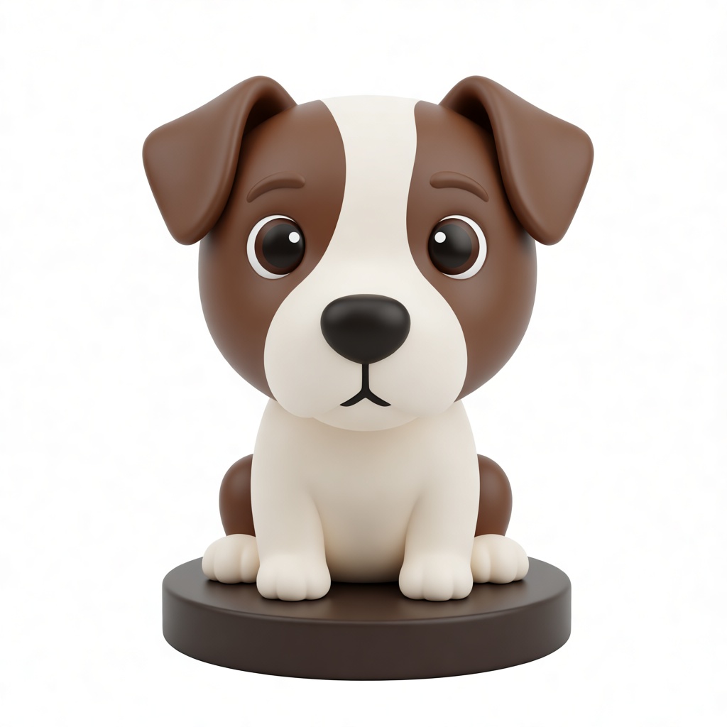 Jack Russell Terrier Figurine free 3D printable STL