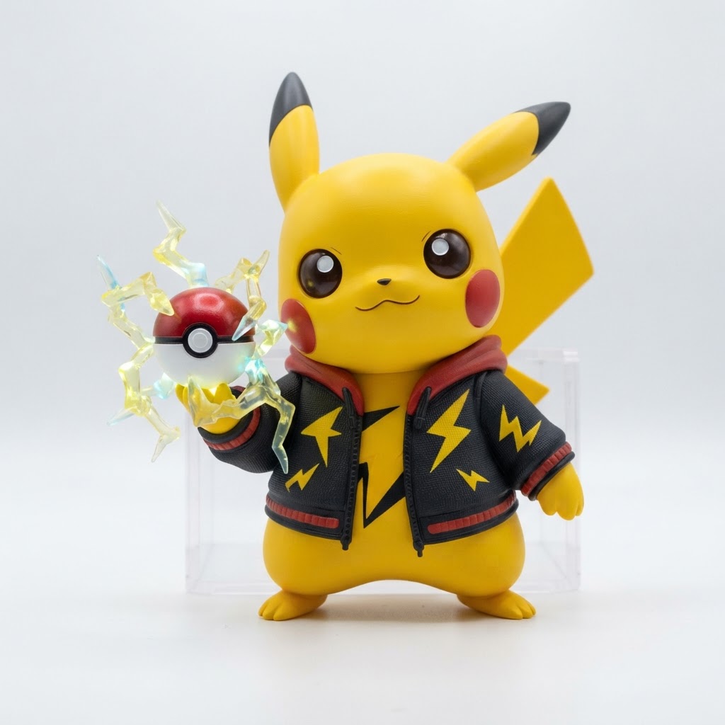 Pikachu Figurine Jacket free 3D printable STL