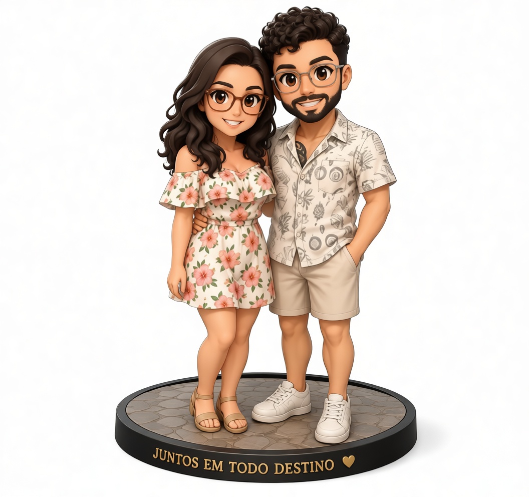 Couple Figurine Custom free 3D printable STL