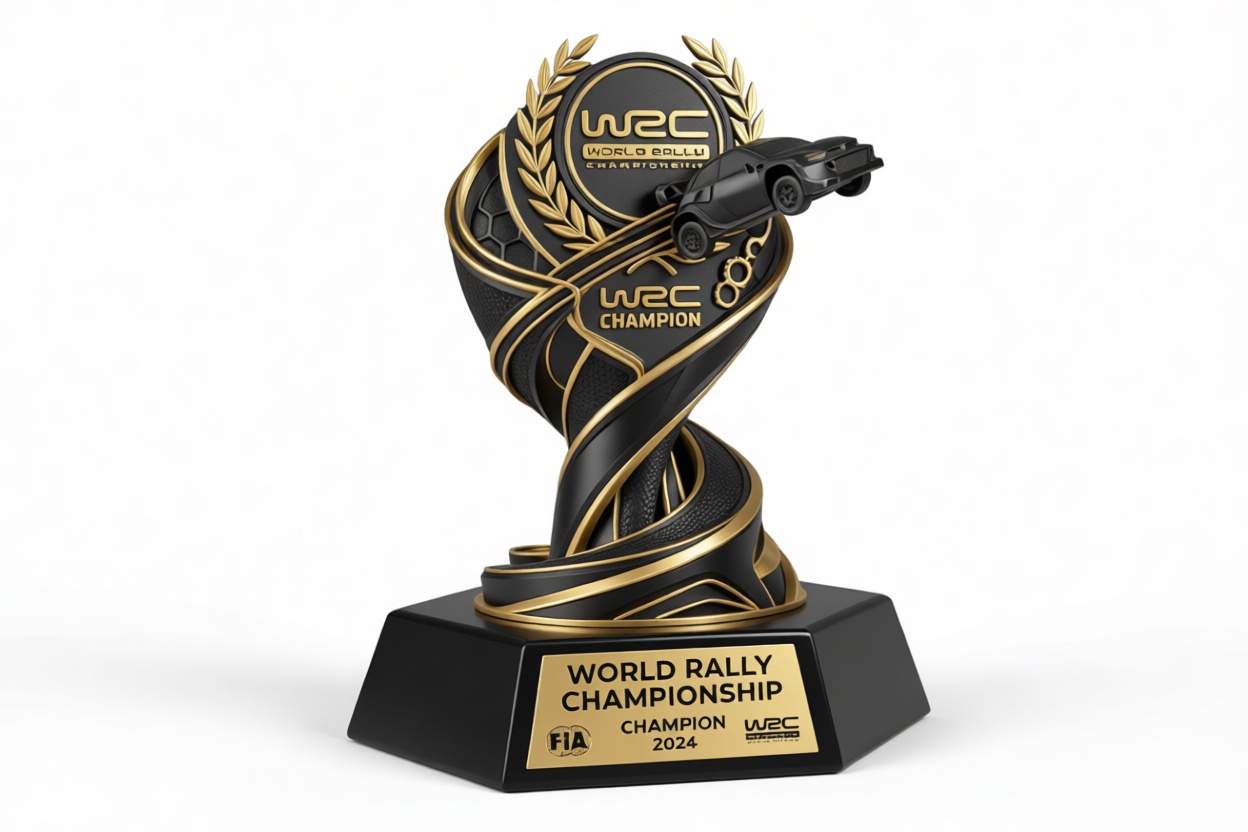 WRC 2024 Champion Trophy free 3D printable STL