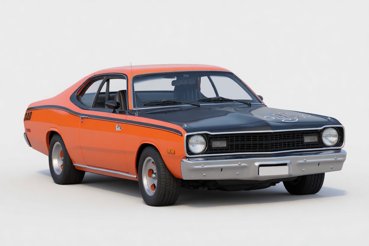 1971 Plymouth Duster 340 Model free 3D printable STL