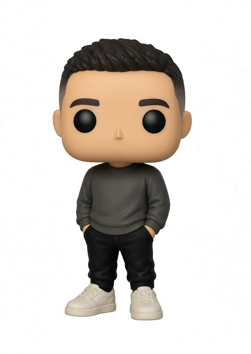 Casual Modern Male Figurine free 3D printable STL