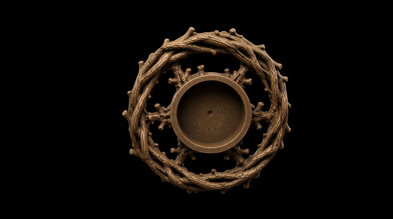 Wooden Orbital Bowl free 3D printable STL