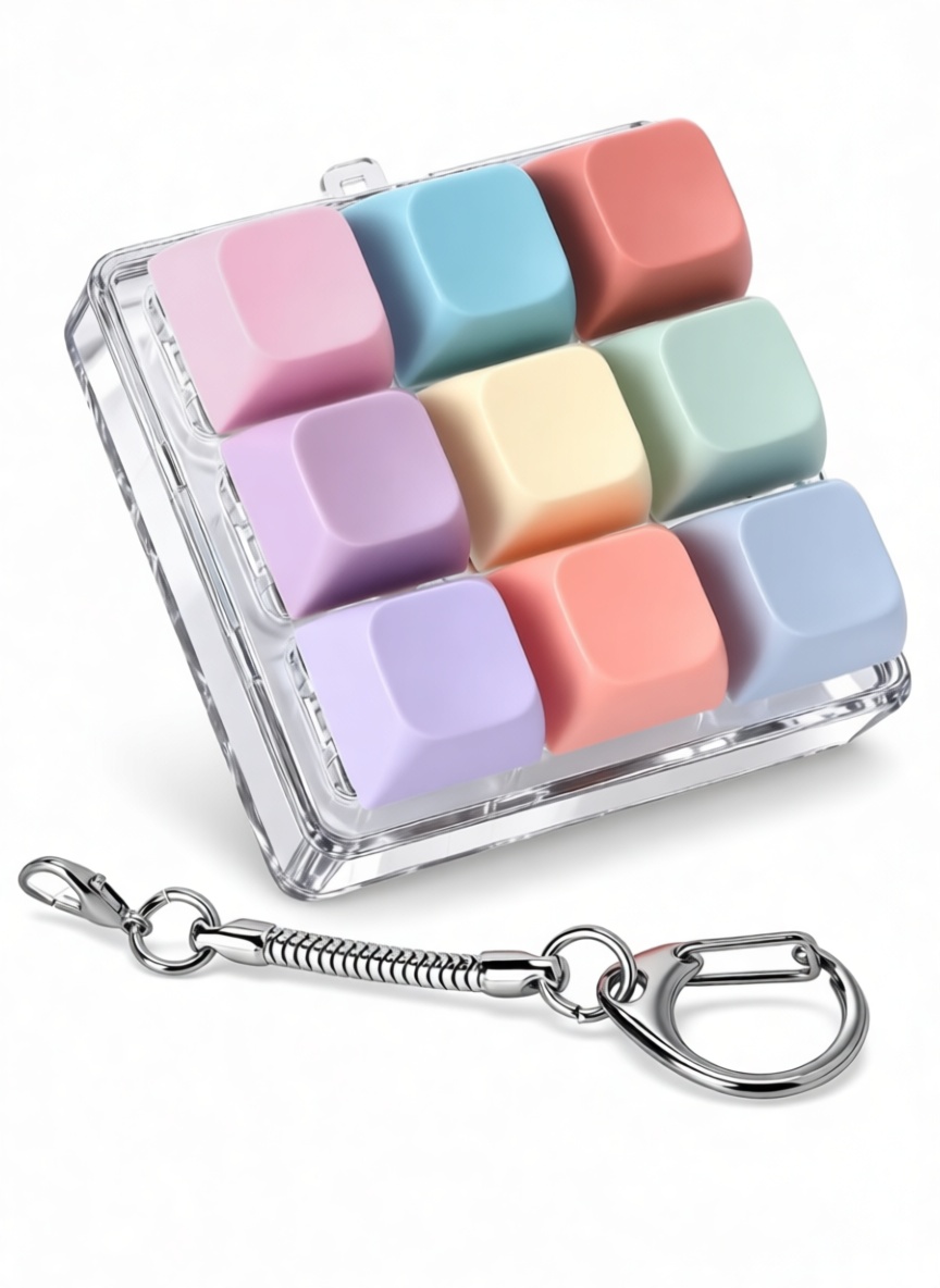 Colorful Mini Keycap Set free 3D printable STL
