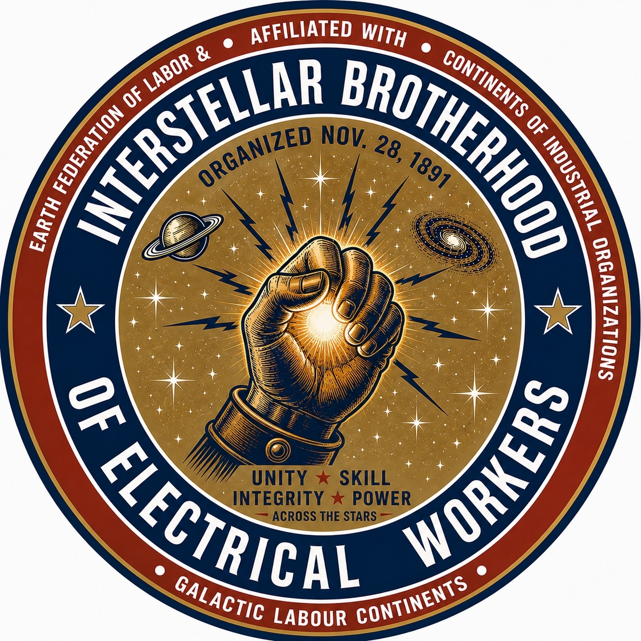 Interstellar Brotherhood Emblem free 3D printable STL
