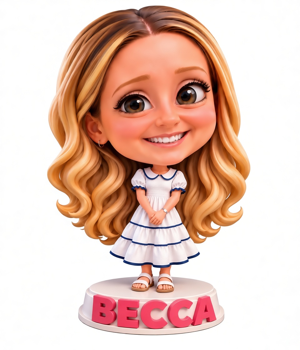 Becca Figurine free 3D printable STL