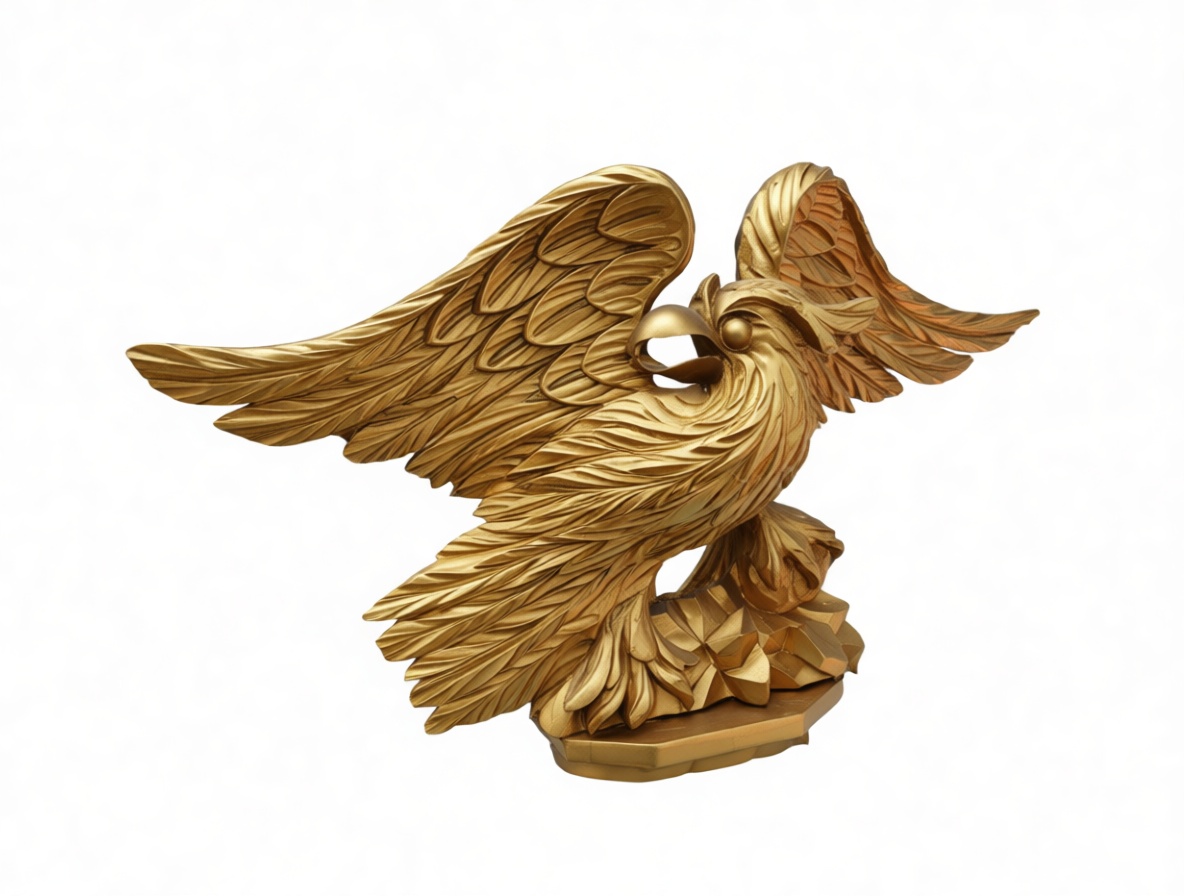 Golden Eagle Sculpture free 3D printable STL