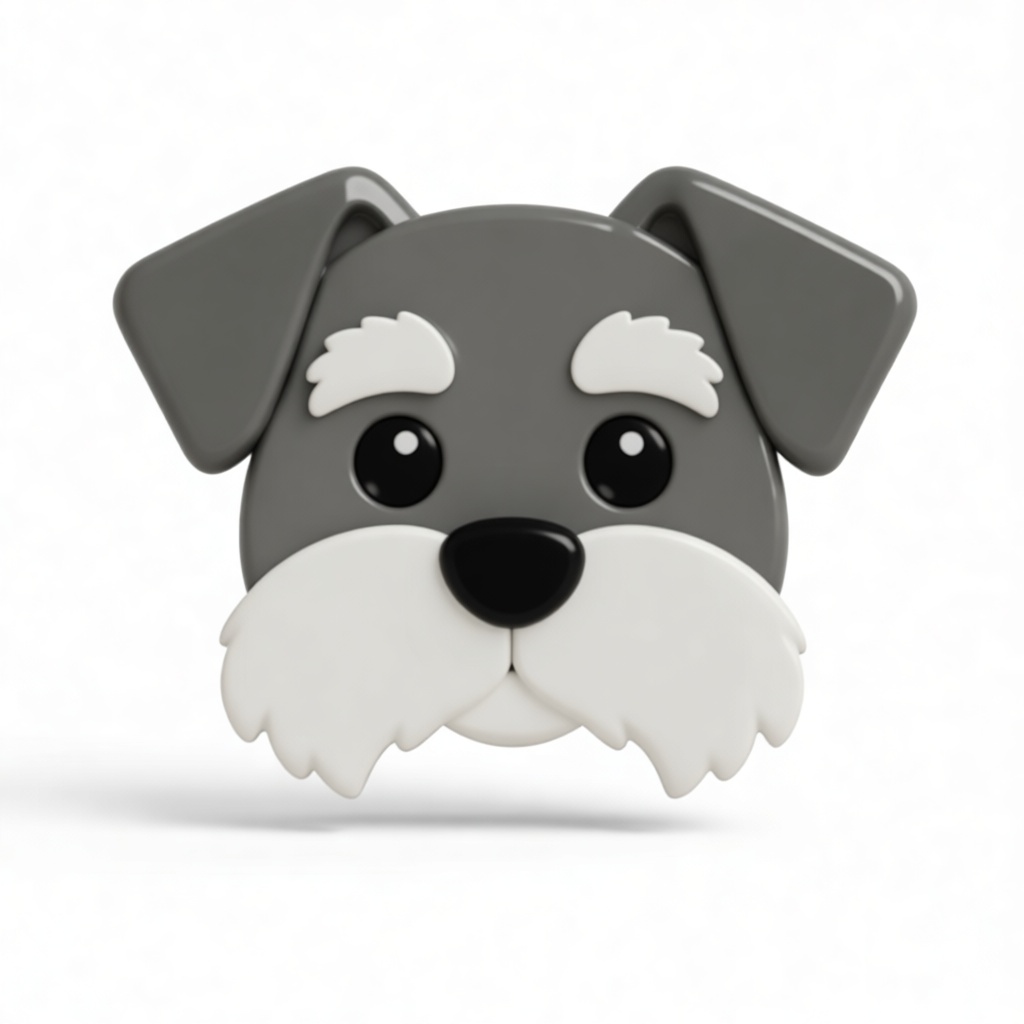 Schnauzer Dog Figurine free 3D printable STL