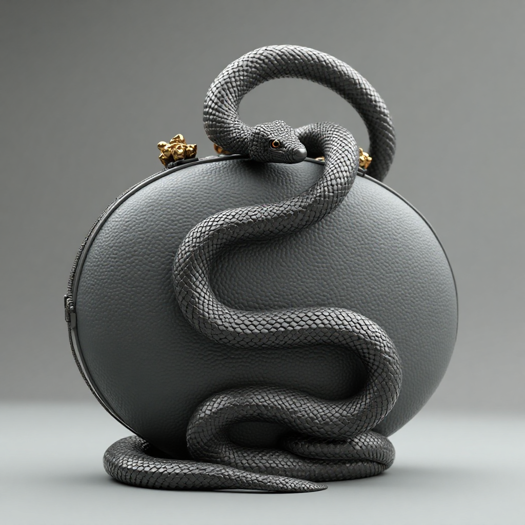 Serpent Clutch Purse free 3D printable STL