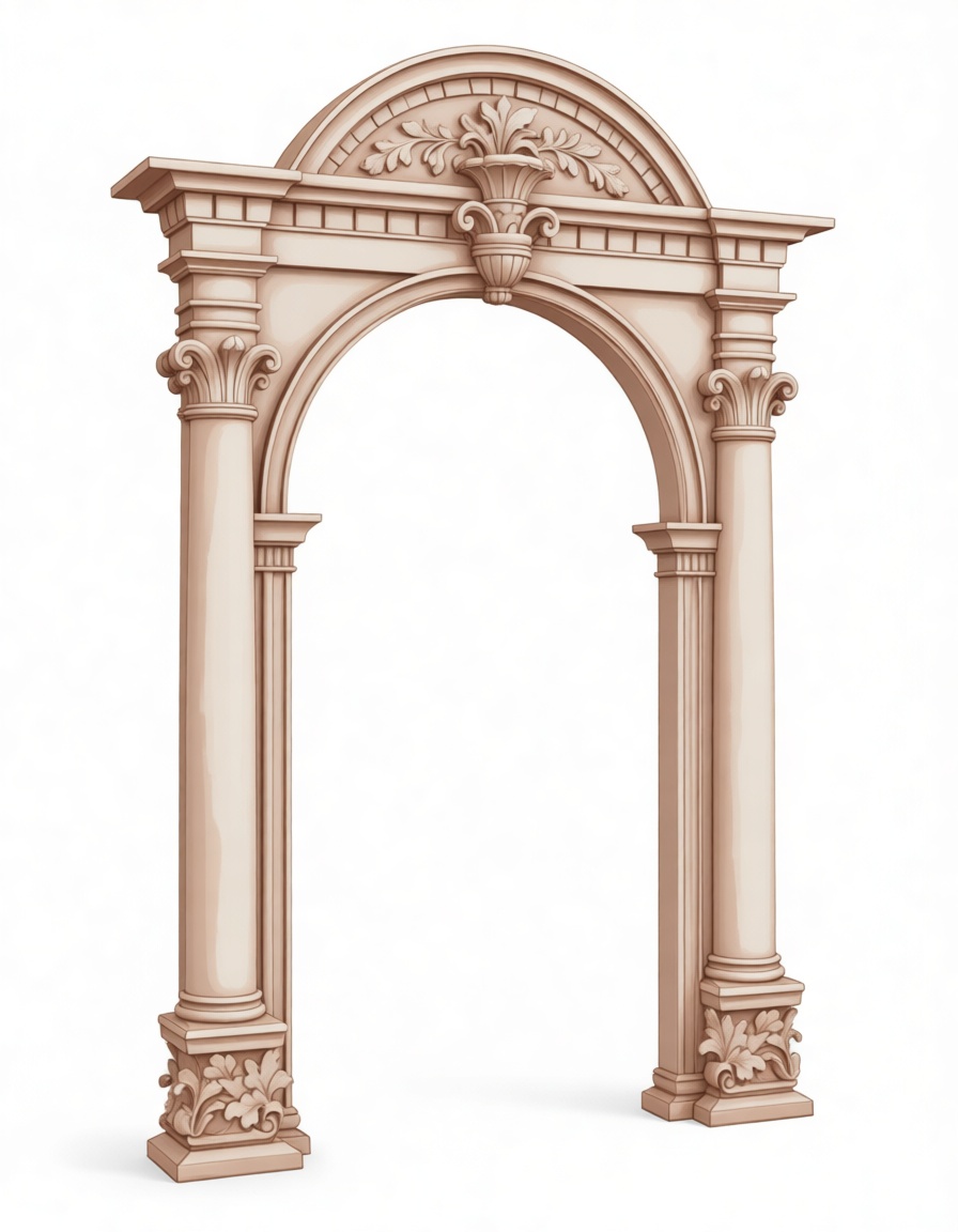 Classical Archway Model free 3D printable STL