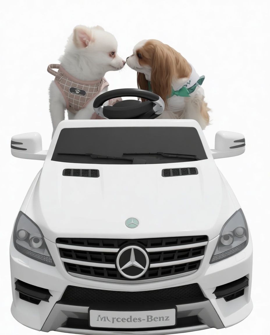 Mercedes-Benz Ride-On Car free 3D printable STL