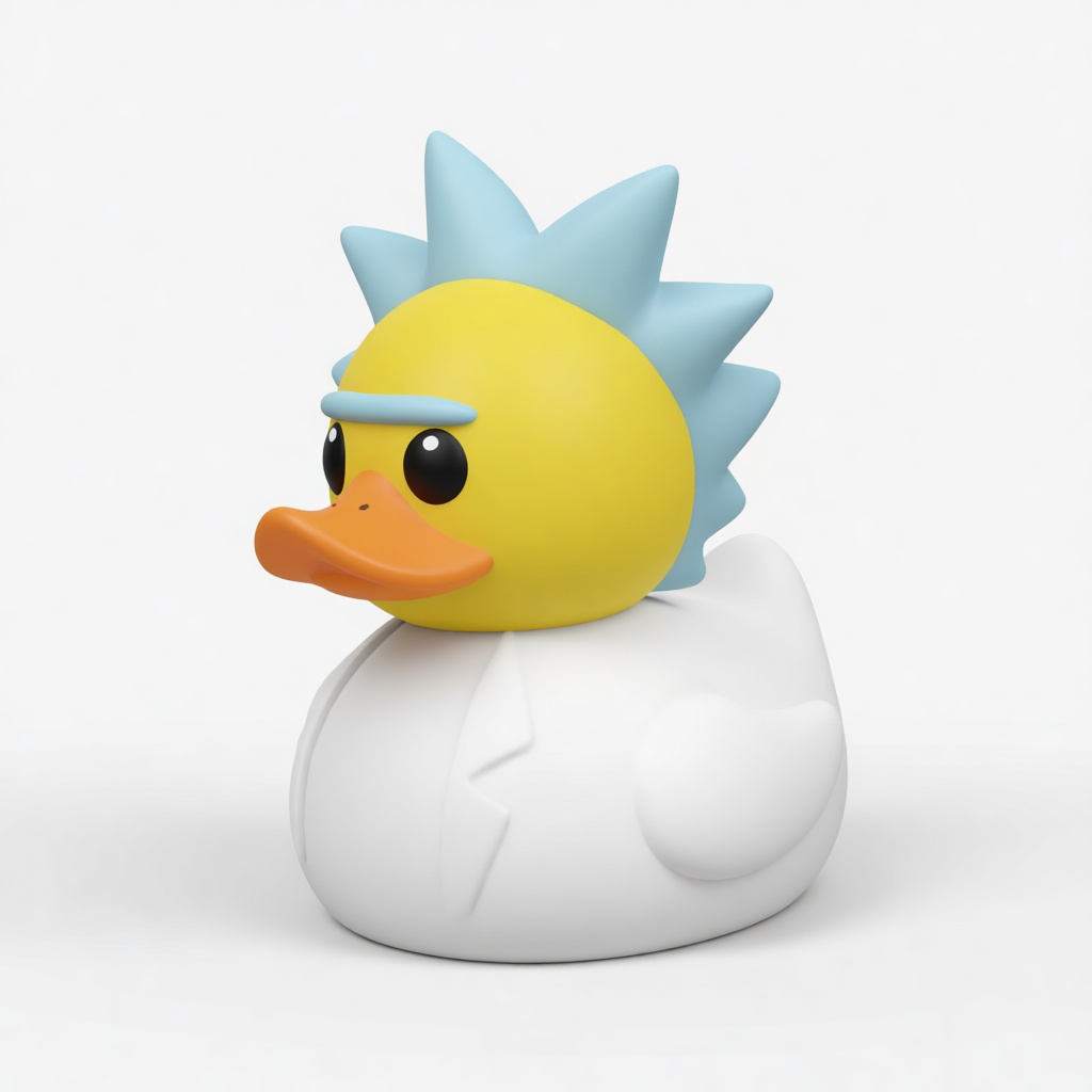 Rick Duck Figurine free 3D printable STL