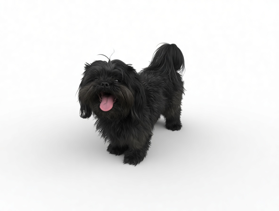 Shih Tzu Dog Figurine - Free 3D Printable STL File