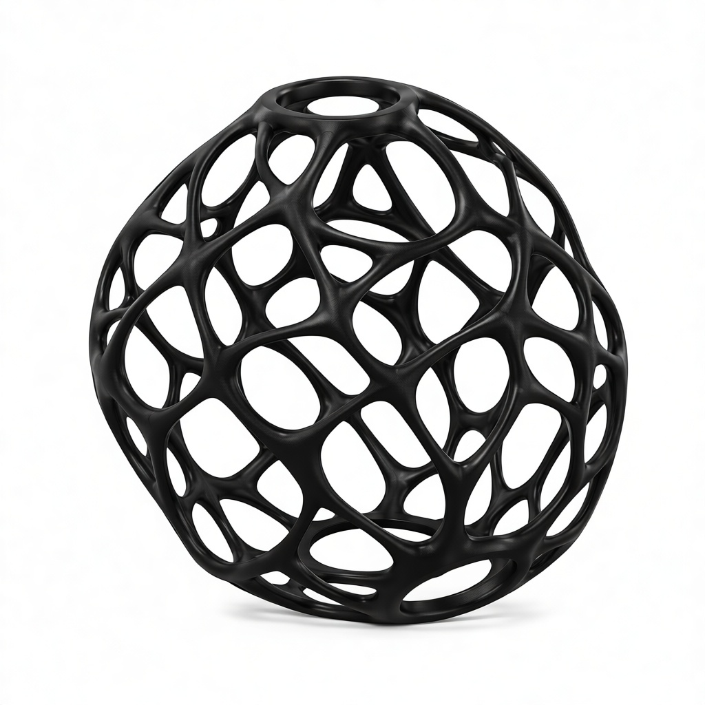 Voronoi Sphere Model free 3D printable STL