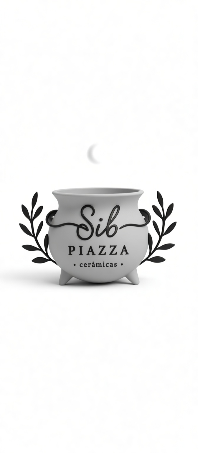 Sib Piazza Ceramic Pot free 3D printable STL